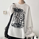 Modi Illustrated Printed Knit Long Sleeve T-shirt (3 colors) H&L