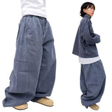ピグメントシームバルーンワイドパンツ
