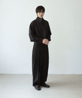[DOJINOI] DRAFT CROP WINDBREAKER BLACK