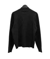 (unisex) Oblique two-way knit zip-up