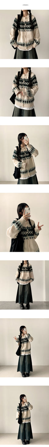 Ritz Nordic Knit Cardigan