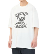 GARAGE SKULL TEE - VINTAGE WHITE