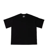 リブCD Tシャツ-ブラック