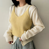 Carina Knitted Bustier Vest