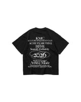 KMC | AAカラーTシャツ‐ブラック