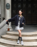[Bellide made] Peter Overfit Denim Colored Blouson