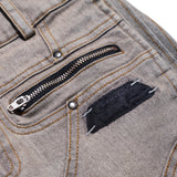 WMNS BEUTER® GREY WASH SKINEE SHORT / WMNS BEUTER® グレーウォッシュ スキニーショート