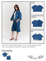 Denim Short Overshirts