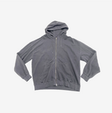[NONCODE] (Unisex) ヘイトツーウェイウォッシングフーディドジップアップ