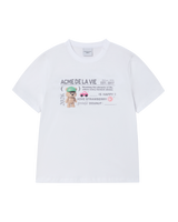 26SS WOMAN TYPING PROFILE SHORT SLEEVE T-SHIRT 
