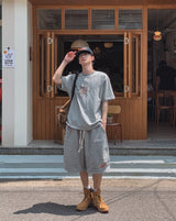 サンディアルプリンティングショートスリーブTシャツ