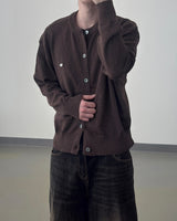 Brion Patch Knit Cardigan