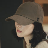 VA Black Stud Ball Cap / Brown