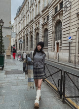 Mori Check Tennis Skirt