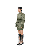 ZERO GRAVITY BOMBER MINI SKIRT