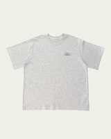 a lettering tee, melange grey