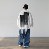 PAINTオーバーサイズフィットロングスリーブTシャツ