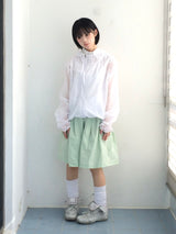 Light touch cropped hooded jacket