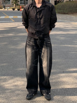 Petro tanker suede jacket