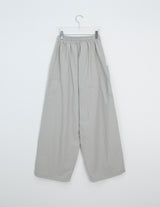 Ibe Balloon Wide Cut Nylon Banding Pants