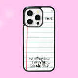 diary epoxy bumper case