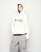 25FW COLOR LOGO HOODIE CREAM