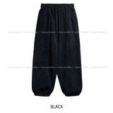 Bagel Fleece Pintuck String Pants