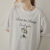 Gelato Graphic Oversized T-shirt