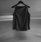 Asib Unbalance Sleeveless Blouse