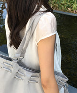 Torchwa Cap Sleeve Hem Frill Chiffon Short Sleeve Blouse 2 Colors
