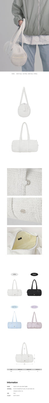 FABRIC ダッフルバッグ(WIHTE)