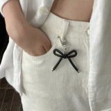 tied ribbone keyring - 3colors