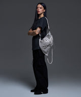 [NF] CANDOR NYLON ROPE GYM SACK (GRAY)_F24QE906