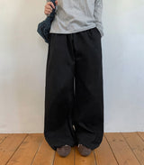 26SS★ [BAONHAUS] ベルンコットンストレートバンディングパンツ