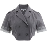 CURVE SHIRT IN DARK GREY