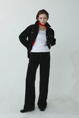 COTTON HEAT-TECH JACKET_BLACK