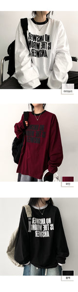 Baz  Colored long-sleeved t-shirt
