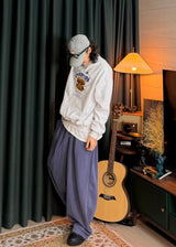 Pigment Balloon A-Line Wide Pants 4COLOR