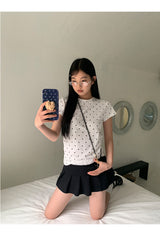 ドットタイト半袖Tシャツ