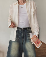 Sells Seersucker Stripe Shirt