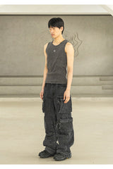 TWIG LOGO SLEEVELESS MSFSV001-DG