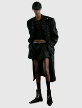 SILVER RIVET COAT