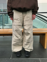 ムーブカットスナップワイドパンツ(3c)