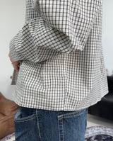 Tinead Crop Check Shirt