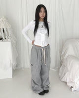 Pure rivet cargo pants