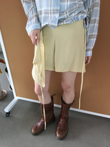 Clad Wrap Shorts (3color) 