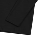 [Unisex] リザーブオーバーフィットモックネックTシャツ [BLACK]