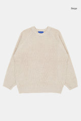 Leroy raglan waffle knit