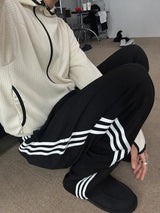 ASCLOワッフルウォーマーフードナナメジップアップ (3color)
