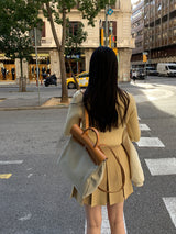 [MADE] Peto Pintuck Mini Skirt